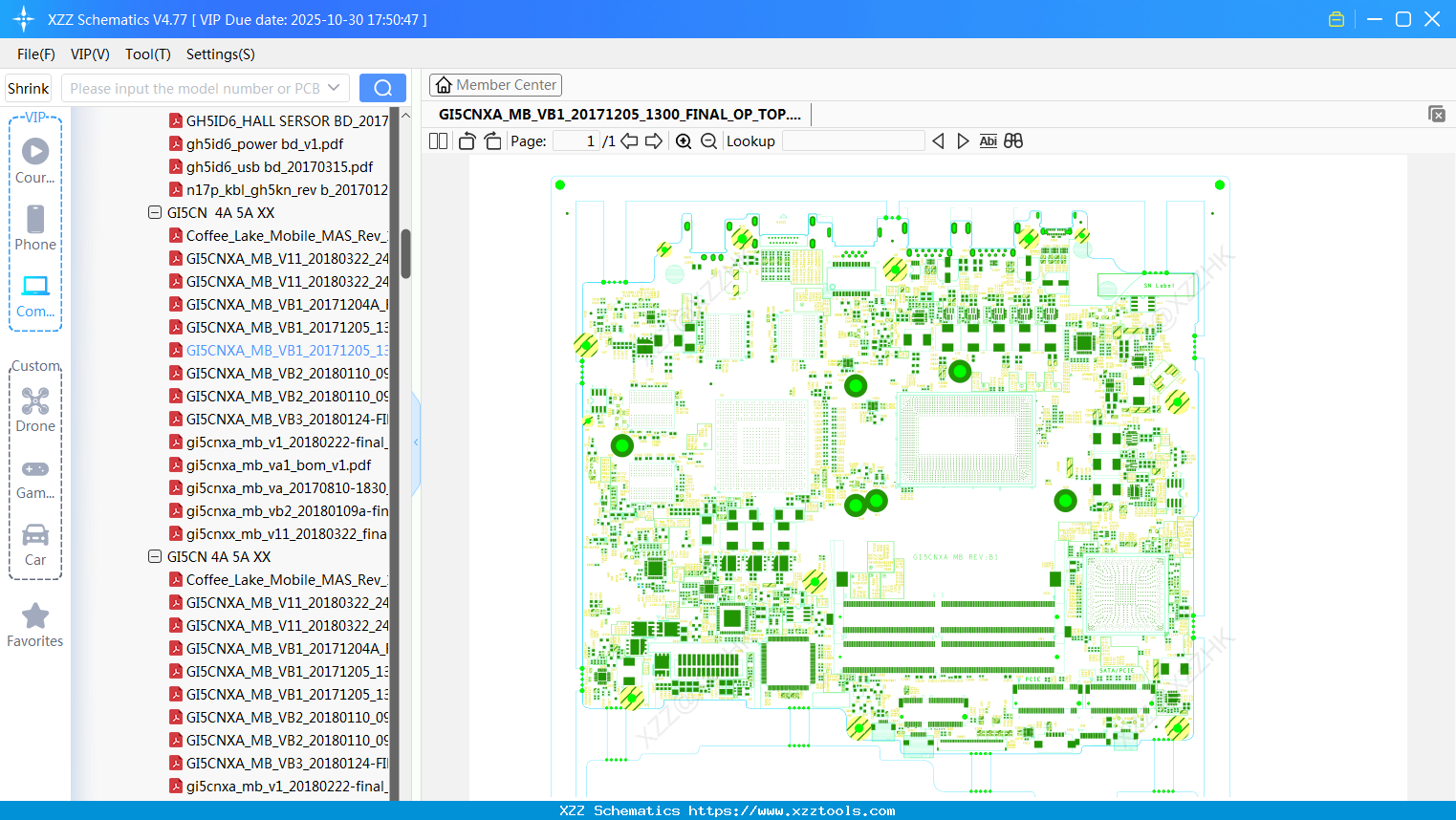 Laptop Mechrevo GI5CNXA_MB_VB1_20171205_1300_FINAL_OP_TOP